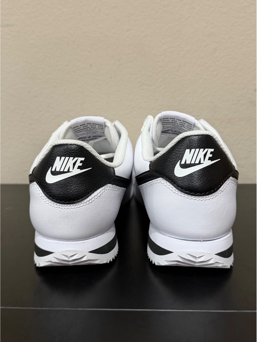 Size 10 - Nike Cortez “White Black” - Picture 5 of 6